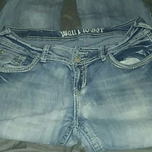 Wallflower Stretchy flare leg jeans size 13